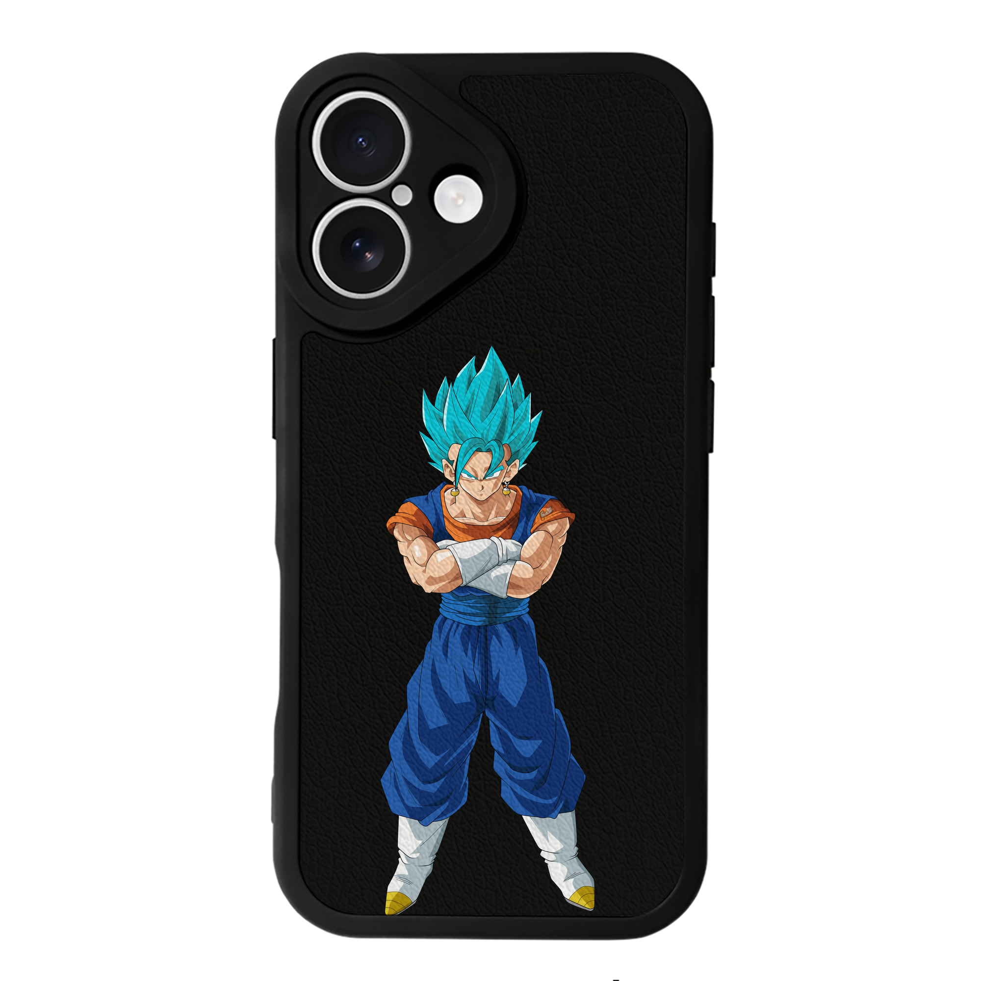 （画像用） ドラゴンボール ベジット DRAGON BALL Vegetto 【iPhone 16シリーズ対応】シリコンスマホケース（レザー調） 材質：シリコン